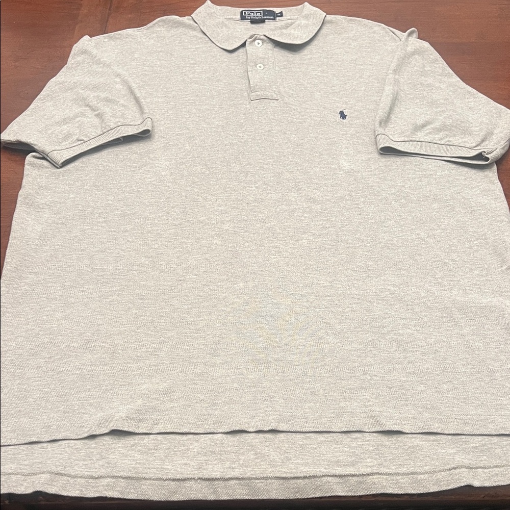 Polo by Ralph Lauren Light Gray Men's Polo Shirt
